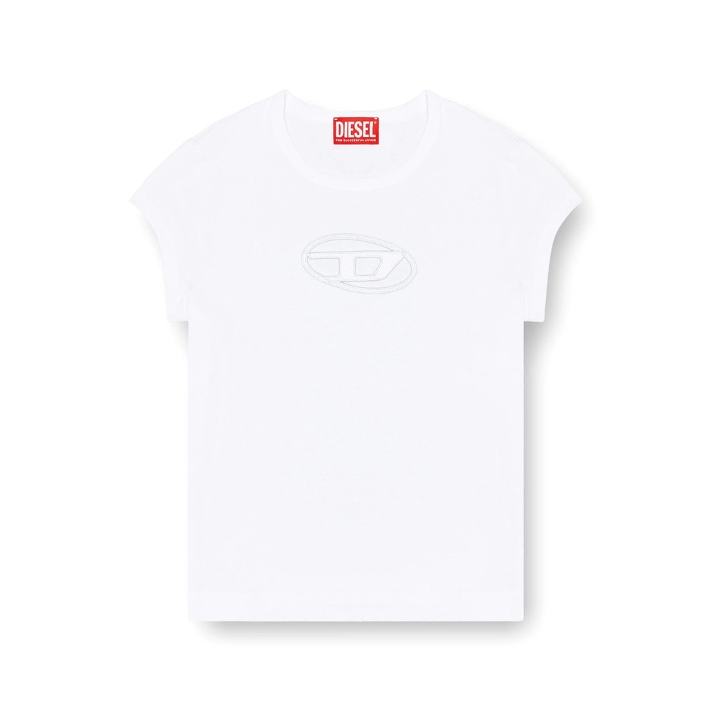 Diesel White Short Sleeve Tee